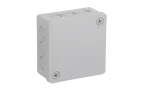 VP-23 Puszka n/t 86x86x40mm IP55 12-wl 2wkr z osł. popiel