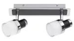 5022 Lampa łazienkowa Harold LED/10W IP44 (800lm,4000K) chrom/czarny/opal 230V, 50Hz