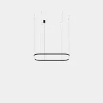 Pendant Geometric Rectangle Recessed 4000x2500mm LED 255W LED neutral-white 4000K ON-OFF Black 17808lm RS5U-00X9AZOU05
