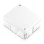 PK-105 Puszka odgałęźna, 10-wlotowa, n/t, z dławicami D 16, IP-54; 80x95; 5xzaciski 1x4mm2; biały