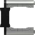KOS 66 PLUS Element N-krotny ramki składanej ALUMINUM + GRAFIT