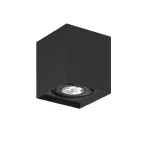 ALEJO S1 stropowy max. 1x35W, GU10, 230V, czarny głęboki (mat struktura) RAL 9005