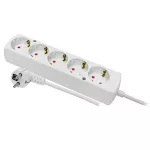 PS-570S/1,5/5 Przedłużacz stały z pięciokrotnym gniazdem wtyczkowym Uni-Schuko 5x2p+Z, 16A