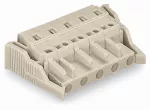 1-przewodowe gniazdo CAGE CLAMP®, pełna ochrona przed błędnym wetknięciem, jasnoszary 721-212/037-000