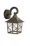CAMBRIDGE wall lantern Black 1x60W down myGarden Kinkiet