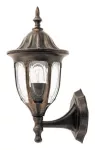 8372 Kinkiet ogrodowy Milano górny E27/1x40W złoto anty. 230V, 50Hz
