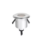 Recessed uplighting IP65-IP67 Senya 40mm LED 1.2W LED warm-white 3000K ON-OFF Aluminium 92 PX-0370-ALU