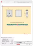 Obudowa poliestrowa - IP44/IP54, IK10, OSZ 66x80 daszek płaski