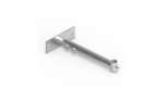 [NI V2A] Uchwyt masztu 100x250mm; fi31mm