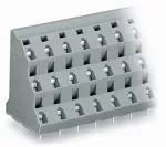 3-piętrowa złączka do płytek drukowanych 2,5 mm² RM 10 mm 18-bieg, szara 737-756