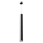 PIXO 610 wisząca max 1x50W, GU10, 230V, kolor srebra, czarny głęboki (mat struktura) RAL 9005 T068E61Wh963116
