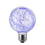 Żarówka Dekoracyjna LED Świetliki G80 E27 2W 230V Niebieska
