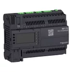 Modicon M172, Sterownik PLC HVAC, 8 DI, 6 AI, 8 DO, 4 AO, wyświetlacz, CAN, RS485, USB mini B