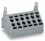 2-przewodowa złączka do płytek drukowanych 1,5 mm², szara 806-207