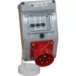 ZESTAW ODBIORCZY IP44 Z WYŁ.16 A,3P+N+PE,M25