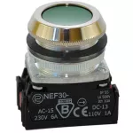 PROMET Przycisk NEF30-KY/W3 zielony