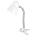 Lampa biurkowa Mia 230V/11W E27 biała