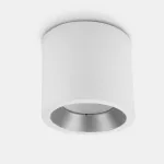Ceiling fixture IP66 Cosmos LED ø126mm LED 17.6W LED warm-white 3000K ON-OFF White 1118lm 15-9790-14-CL