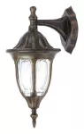 8371 Kinkiet ogrodowy Milano dolny E27/1x60W złoto ant. 230V, 50Hz