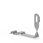 [OG] Uchwyt pod dachówkę z zamkiem skręcony Koramic L-15 H-100mm