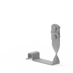 [OG] Uchwyt pod dachówkę z zamkiem skręcony Creaton H-100mm