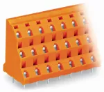 3-piętrowa złączka do płytek drukowanych 2,5 mm² RM 10,16 mm 9-bieg, pomarańczowa 737-853