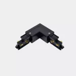 Black right “L” connector DALI 71-7543-60-00