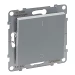SUNO - Łącznik dwubiegunowy - 10 AX - 250 V~ - zaciski śrubowe, Aluminium, Legrand