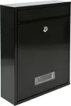 SKRZYNKA NA LISTY 360x260x80MM CZARNA