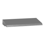 PanelSeT Daszek ze stali nierdzewnej do S3X 400x 200mm