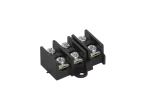 Listwa odgałęźna 3-tor.(3x4) z zac. 1-4mm2 400V czarna