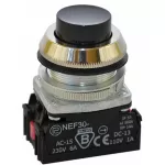 PROMET Przycisk NEF30-WY/W3 czarny