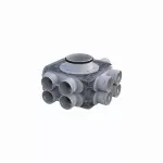Rozdzielacz pionowy 12- króćcowy, 12x75/160 mm FlexiVent