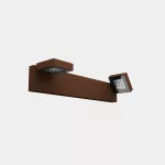 Wall fixture IP66 Modis Optics Double 800mm LED 40.2W LED warm-white 2700K CASAMBI Brown 3618lm AS13-37V9F1XBJ6
