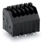 Złączka THR do płytek drukowanych przycisk 0,5 mm² RM 2,5 mm 10-bieg, czarny