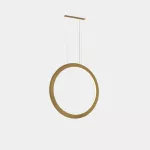 Pendant Circular Vertical Inward ø900 Recessed LED 53W LED warm-white 3000K DALI Gold 2751lm CV5K-00W9AZDUEF