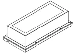 Obudowa GUARD BEGHELLI Acciaio LED Hermetyczna INOX IP65 /Szyba /INOX (1.4301)