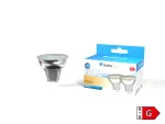 Led MR 11 G4 2,5W 170lm zimna 12V AC/DC /dwupak/