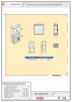 Obudowa poliestrowa - IP44/IP54, IK10, KS 80x60+KFN daszek płaski