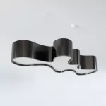 ATEGO 1800 wisząca LED PHILIPS LV, 72W/9867lm/3000K/TD/CAS, 230V, czarny wysoki połysk RAL 9005
