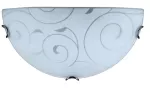 3851 Półplafon Harmony lux E27/60W D30 chrom/biały 230V, 50Hz