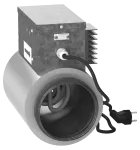 nagrzewnica elektryczna kanałowa wtórna fi 160 mm, 2,0 kW, 1-fazowa do central z automatyką A21