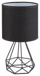 3016 Lampka nocna Kinga E14 1x MAX 40W czarny