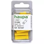 Złączka doczołowa izol. 4,0-6 mm PVC żółta 10szt