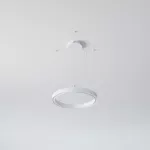 ALFREDO 710/U wisząca DIRECT LED PHILIPS LV 44W/7000lm/3000K/TD/CAS, 230V, biały sygnałowy (mat struktura) RAL 9003