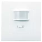 CR-IR1/KP Czujnik ruchu na podczerwień. podtynkowa. 230V~/50Hz, 500W/200W, IP20; Zasięg do 9m