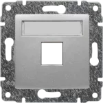 VENA Pokrywa do gniazda Keystone ALUMINIUM