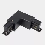 Black right “L” connector without frame 71-5220-60-00