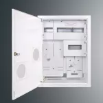 Rozdzielnica p/t licznikowa RW 5NN P O T1F i T3F+25S płytka 577x423x135; z ok; z.p9081; IP30; RAL9003
