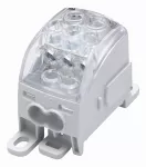 SUB 160 Blok rozdzielczy - uniwersalny Al/Cu 82040 SIMBLOCK szary